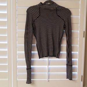 Free people mock shirt